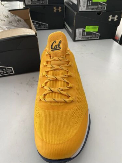 Pre-owned Under Armour Team Issue  Cal Golden Bears Ua Charged Controller 1303012-700 Sz 14