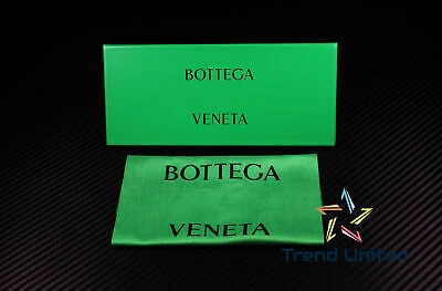 Pre-owned Bottega Veneta Bv1123s 002 Square Havana Shiny Brown 56 Mm Unisex Sunglasses