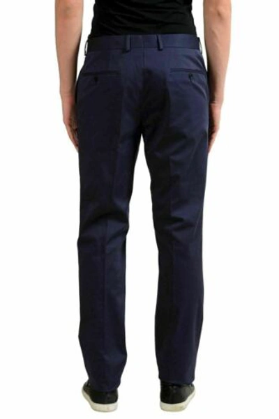 Pre-owned Fendi Men's Dark Blue Dress Pants Size 30 32 34