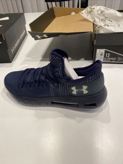 Pre-owned Under Armour Team Issue  Cal Golden Bears Hovr Havoc Low 3020618-400 Size 13 In Blue