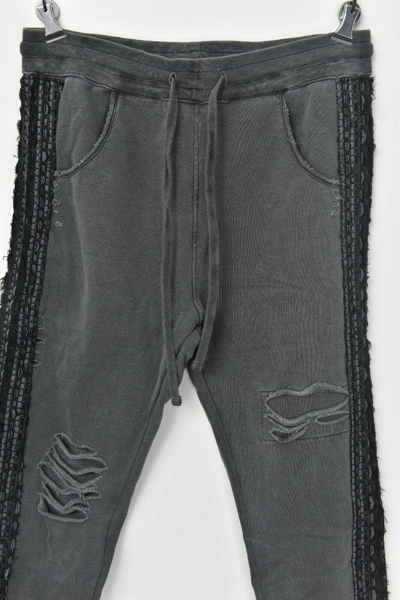 Pre-owned Alchemist $1,790  Vintage Gray Cotton 'coco Rider' Slim Fit Joggers Pants S