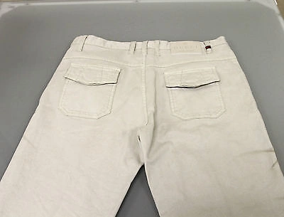 Pre-owned Gucci $565 Authentic  Mens Dirty Washed Casual Pants Eu 46/us 30 Beige 269312