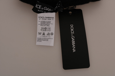 Pre-owned Dolce & Gabbana Tights Skirt Pants Black Cashmere Silk It36 / Us2 /xs Rrp $840