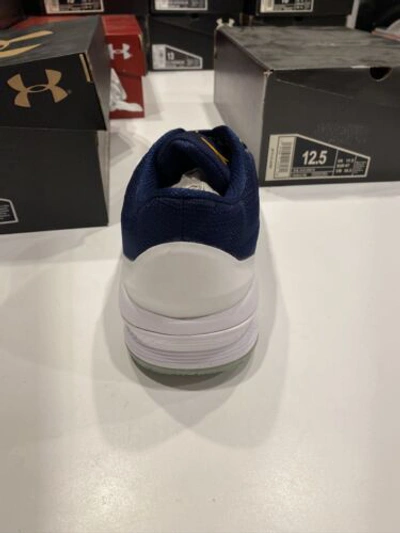 Pre-owned Under Armour Team Issue  Cal Golden Bears Ua Charge Cntrl 1303012-400 Sz 14 In Blue