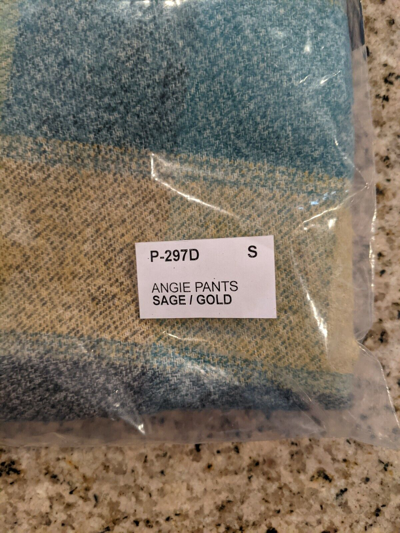 Pre-owned Nicholas K Angie Pants S Small P-297d Sage Gold $400