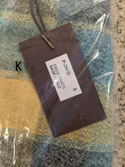 Pre-owned Nicholas K Angie Pants S Small P-297d Sage Gold $400