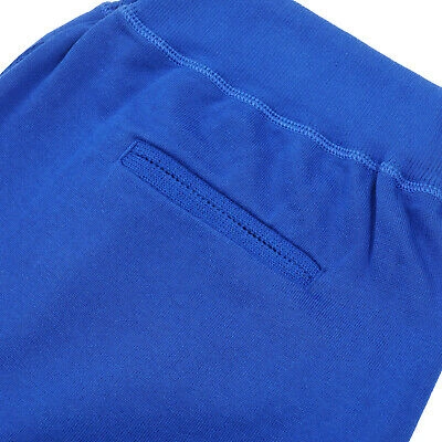 Pre-owned Kiton Napoli Blue Soft Jersey Cotton Sweatpants Eu56/xxl (36-38) Jogger Pants