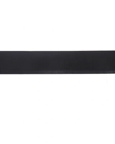 Pre-owned Zegna Belt Double Face Leather Italy Man Black Breax1503a Ner Sz.110 Make Offer