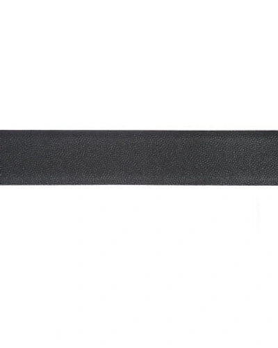 Pre-owned Zegna Belt Double Face Leather Italy Man Black Breax1503a Ner Sz.110 Make Offer