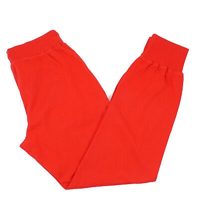 Pre-owned Kiton Napoli Red Soft Jersey Cotton Sweatpants Eu56/xxl (36-38) Jogger Pants