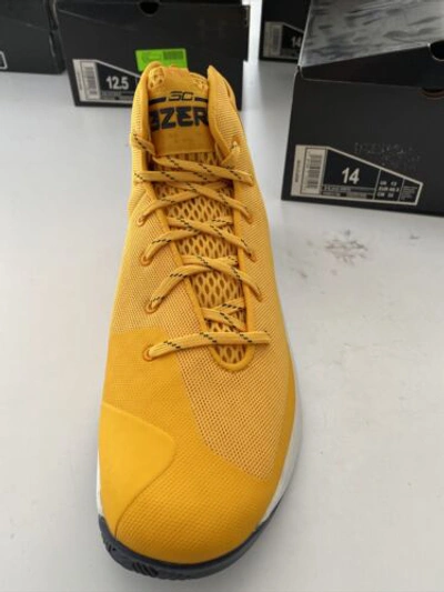 Pre-owned Under Armour Team Issue  Cal Golden Bears Ua Sc 3zero Tb 1303013-700 Sz 14