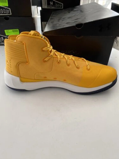 Pre-owned Under Armour Team Issue  Cal Golden Bears Ua Sc 3zero Tb 1303013-700 Sz 14
