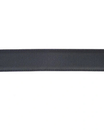 Pre-owned Zegna Belt Double Face Leather Italy Man Black Zpj45f408b Nvn Sz.105 Make Offer