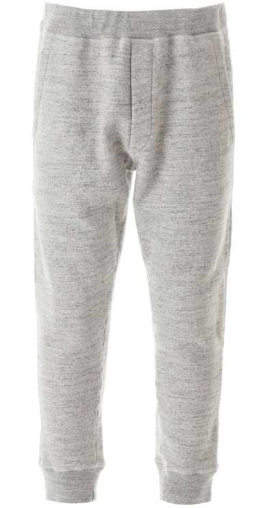Pre-owned Dsquared2 Pepsi Jogger Sweatpants Grey Melange Us Large