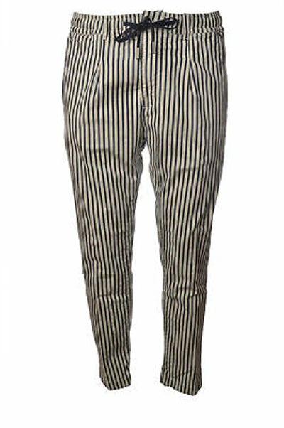 Pre-owned Cruna Jogging Trousers Smitte570-chinosjoggingrigato-blu In Check List