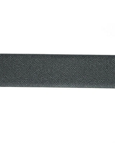 Pre-owned Zegna Belt Double Face Leather Italy Man Black Bcvrm2408b Ner Sz.105 Make Offer