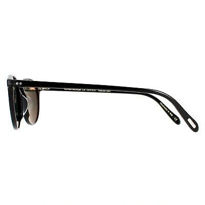Pre-owned Oliver Peoples Sunglasses Riley Ov5004su 1005p1 Black G15 Polarized In Green
