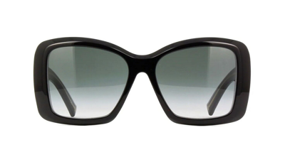 GIVENCHY Pre-owned Prada Pr A07s Black/dark Grey (1ab-5s0) Sunglasses In Gray