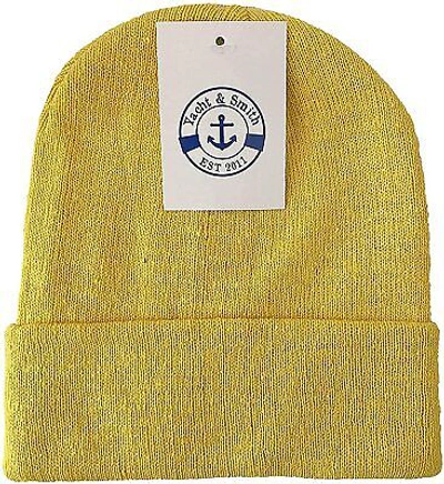 Pre-owned Yacht & Smith Kids' Wholesale Bulk Winter Beanies,mens Womens Unisex Hat (bright Colors, 144)