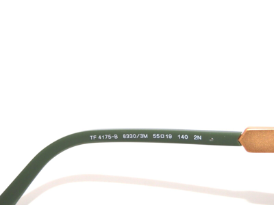 Pre-owned Tiffany & Co Tf4175b 83303m Green Transparent Green Gradient Sunglasses 4175