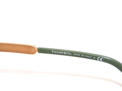 Pre-owned Tiffany & Co Tf4175b 83303m Green Transparent Green Gradient Sunglasses 4175