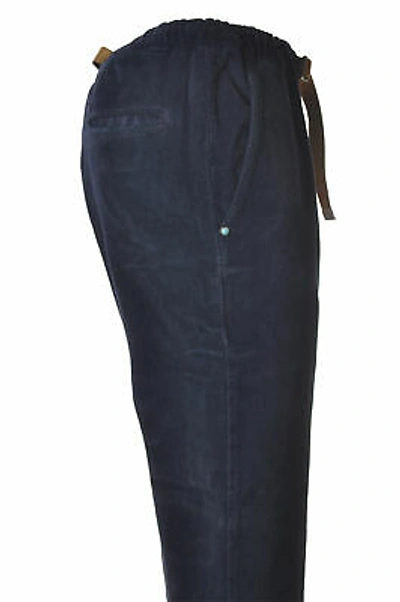 Pre-owned White Sand - Pants-pants - Man - Blue - 6468206h192222 In See The Description Below