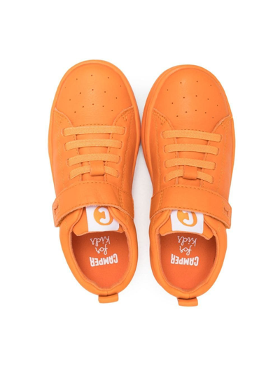 Shop Camper Runner Four Lace-up Sneakers In Orange