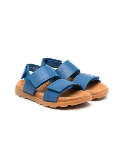 Shop Camper Brutus Open Toe Touch-strap Sandals In Blue