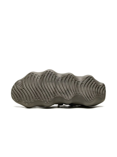 Shop Adidas Originals Yeezy 450 ''cinder'' Sneakers In Green