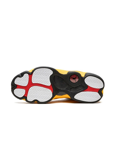 Jordan Air  13 Retro "del Sol" Sneakers In White