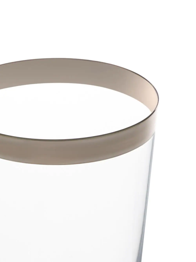 Dolce & Gabbana Water Glasses (set Of 2) In White
