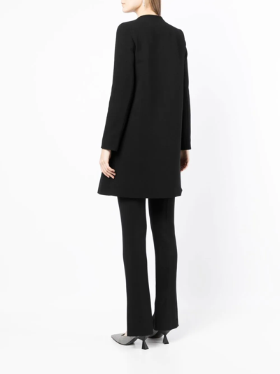 Jane Redgrave Single-breasted Coat In Black