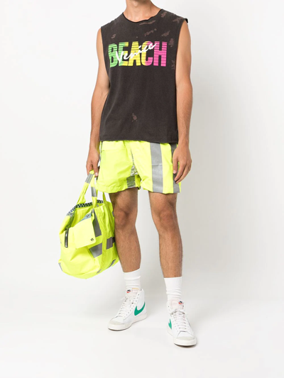 Gallery Dept. Toxic Zuma Shorts In Yellow
