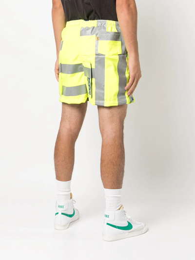 Shop Gallery Dept. Toxic Zuma Shorts In Yellow