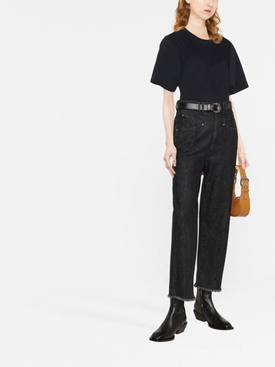 Isabel Marant Cotton T-shirt In Black