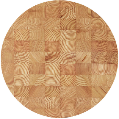 Shop Ferm Living Small Wooden Chess Cutting Board In Natural