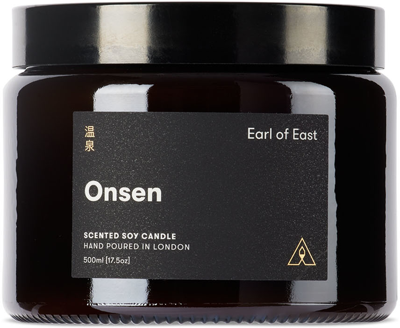 Shop Earl Of East Ssense Exclusive Onsen Candle In N/a