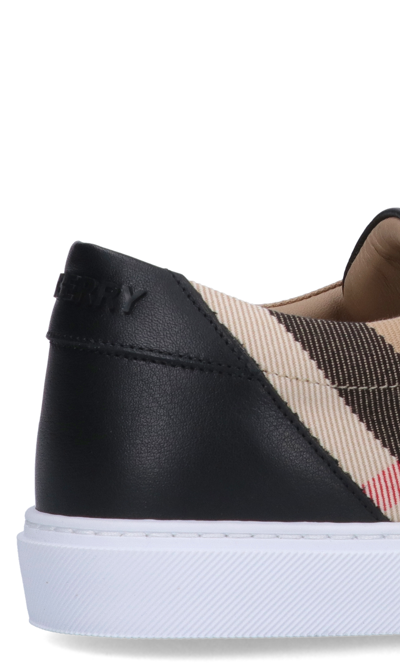 Shop Burberry House Check' Sneakers