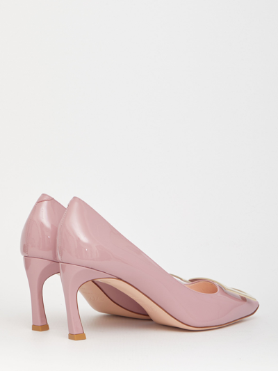 Shop Roger Vivier Belle Vivier Trompette Pumps In Pink