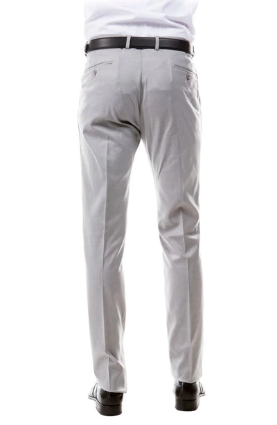 Shop Zegarie Single Dress Pants In Gray