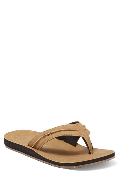 Shop Reef Marbea Flip Flop Sandal In Bronze Brown