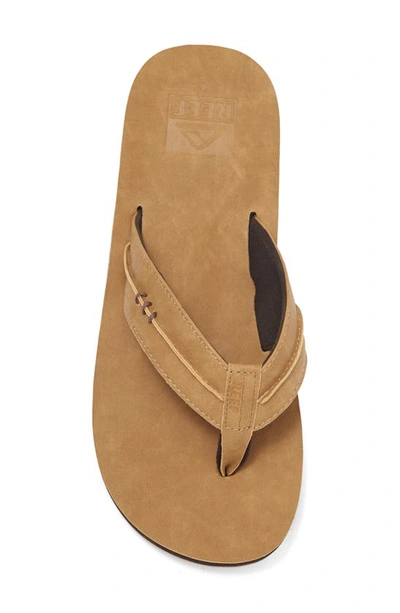 Shop Reef Marbea Flip Flop Sandal In Bronze Brown