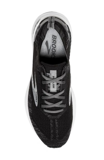 Shop Brooks Bedlam 3 Running Shoe In Black/ Blackened Pearl/ White