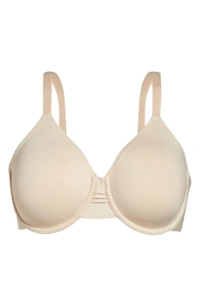At Ease Full Coverage Underwire Bra In Brown