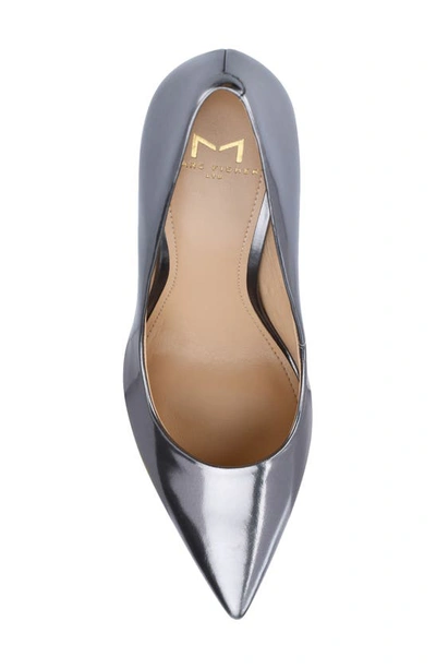 Shop Marc Fisher Ltd Sassie Pointed Toe Pump In Pewter