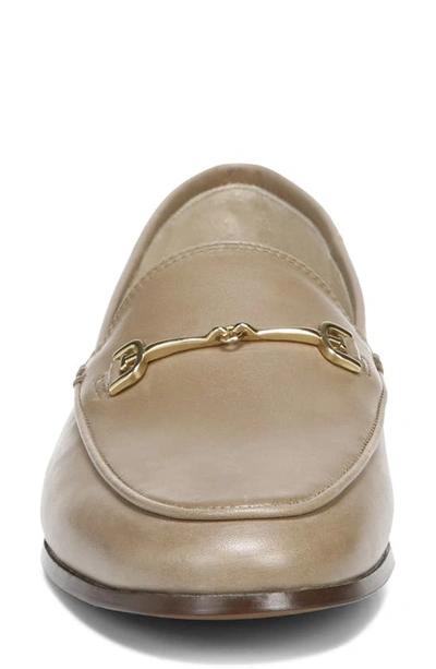Sam Edelman Loraine Womens Block Heel Leather Loafers In Cedarwood