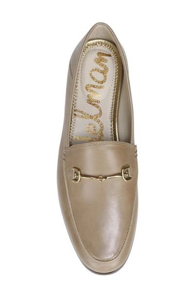 Sam Edelman Loraine Womens Block Heel Leather Loafers In Cedarwood