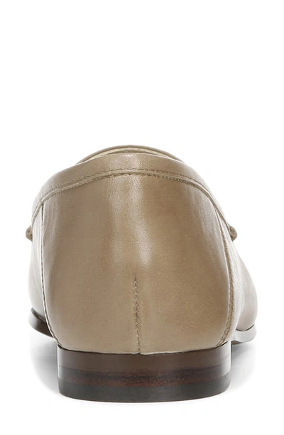 Sam Edelman Loraine Womens Block Heel Leather Loafers In Cedarwood