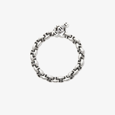 Shop Hoorsenbuhs Sterling Silver Open-link Diamond Chain Bracelet