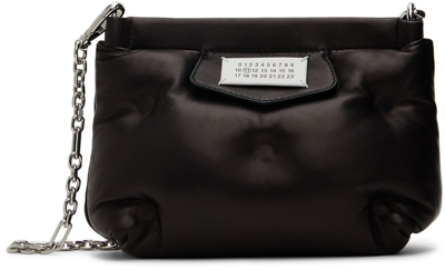 Shop Maison Margiela Black Mini Glam Slam Shoulder Bag In T8013 Black
